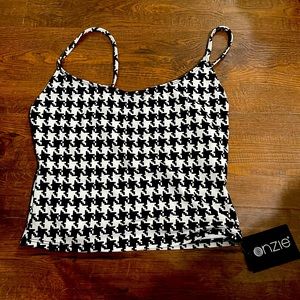 Onzie Herringbone Crop Tank